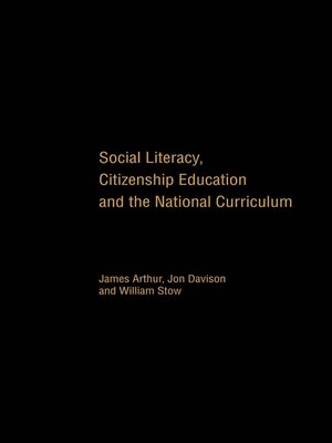 cover image of Social Literacy, Citizenship Education and the National Curriculum